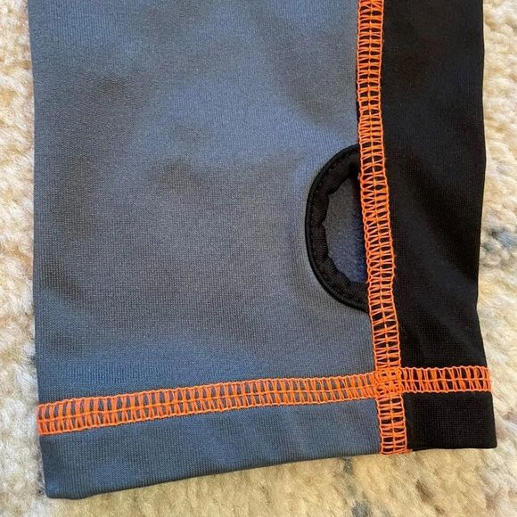 Brothers | Warm Gear Gray Black Orange 1/4 Zip Pullover Youth Small 8 Athletic - Picture 7 of 9